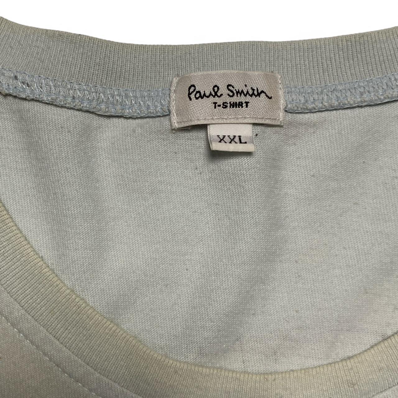 Paul Smith Flower T Shirt Light Blue (2XL)