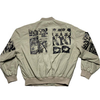Custom Printed Animation St Michaels John Lewis Bomber Jacket Khaki (L)