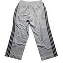 Adidas Performance Essentials Grey and Navy Baggy Joggers (XL)