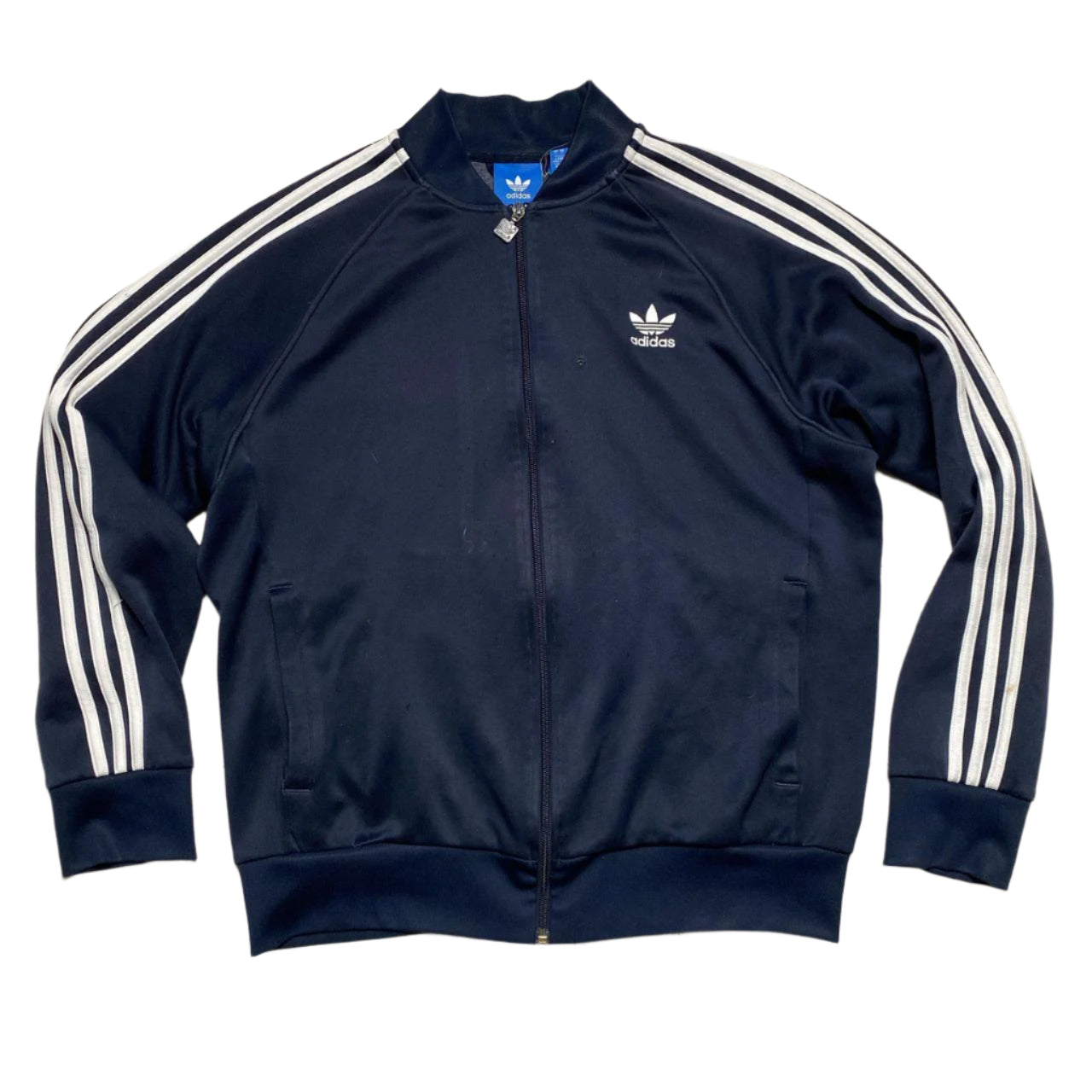 Adidas SST Navy and White Tracksuit (XL)