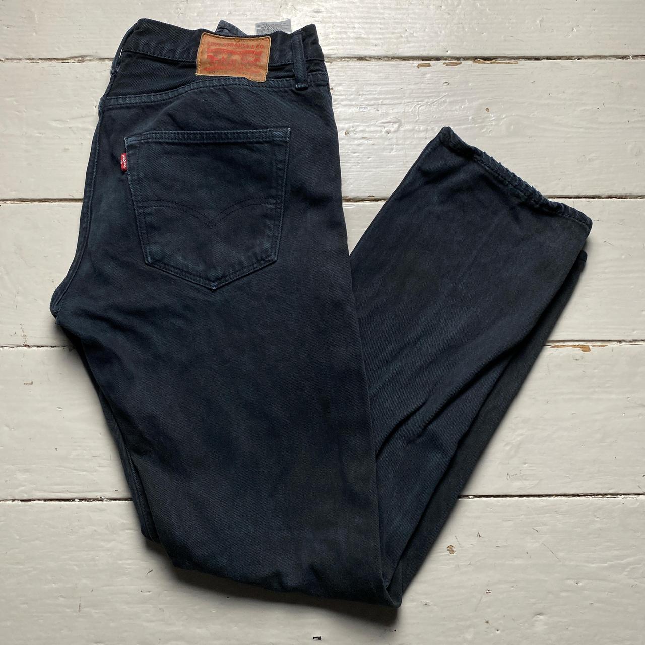 Levis 501 Black Baggy Jeans