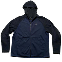 Nike Tech Fleece Two Tone Navy and Black Hoodie (L)
