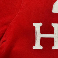 Hackett London Army Polo Team Vintage Polo Shirt Red and White (L)