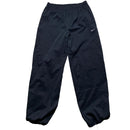 Nike Vintage Swoosh Black and White Shell Trackpant Baggy Bottoms (L)