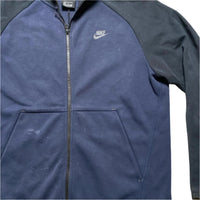 Nike Tech Fleece Two Tone Navy and Black Hoodie (L)