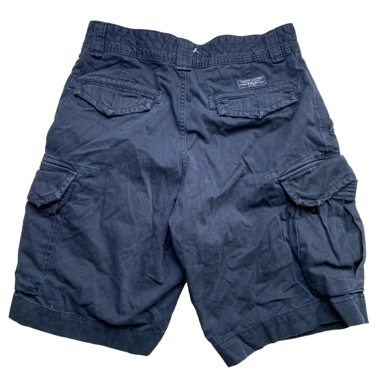 Ralph Lauren Polo Navy Cargo Baggy Shorts (32W)