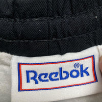 Reebok Black and White Vintage Shorts (XL)
