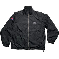 Bentley Black and White Reversible Fleece Jacket and Gilet (M)
