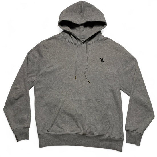 Daily Paper Grey and Black Hoodie