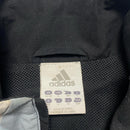 Adidas Vintage y2k Football Black Grey and White Tracksuit Jacket (S)
