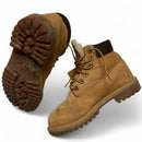 Timberland Sherpa Lined Nubuck Wheat Brown Boots (UK 3.5)