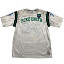 Ecko Unltd Vintage y2k White Green and Blue Jersey (L)