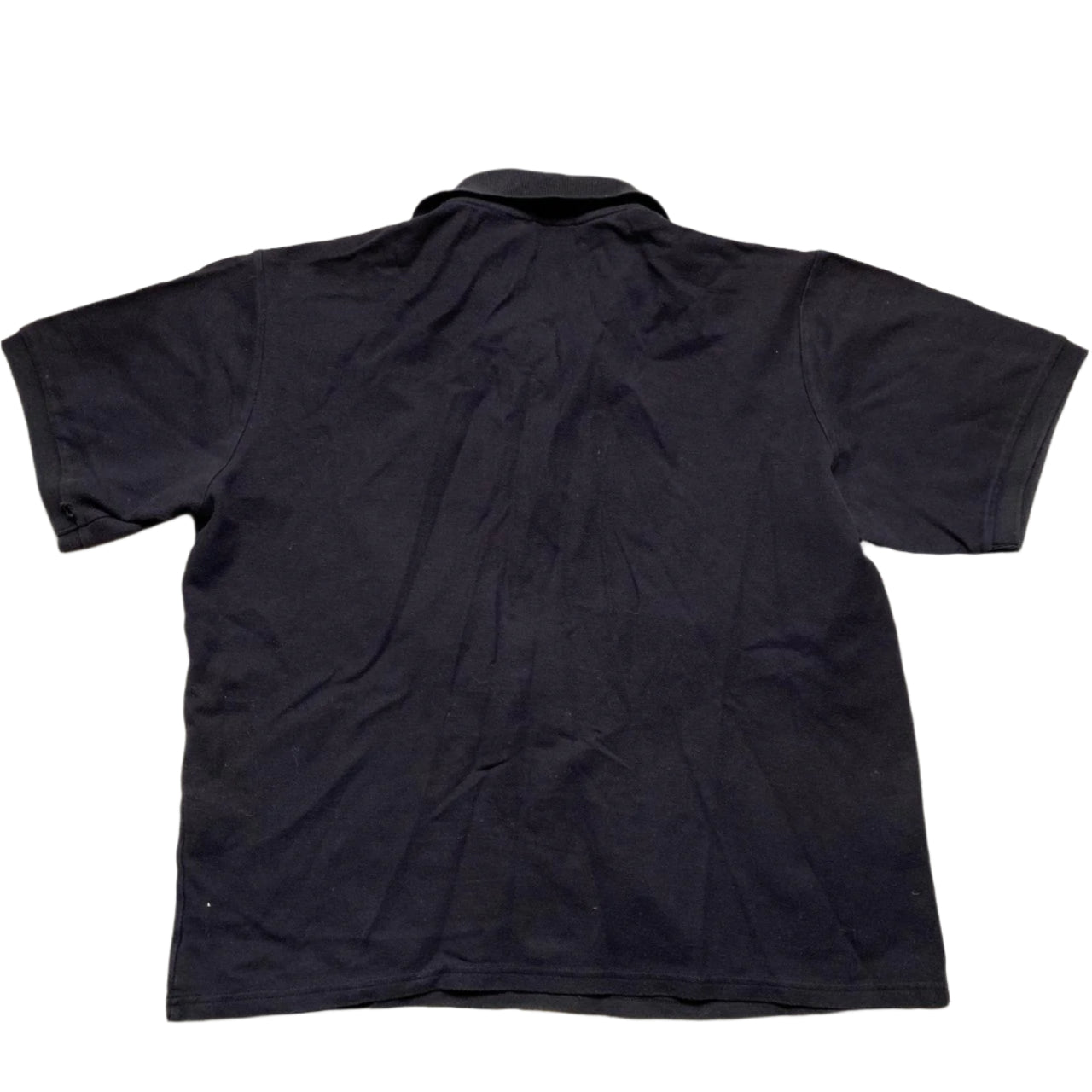 YSL Yves Saint Laurent Vintage Black Polo Shirt (L)