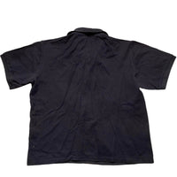 YSL Yves Saint Laurent Vintage Black Polo Shirt (L)