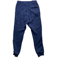 Nike Navy and White Swoosh Joggers (S)