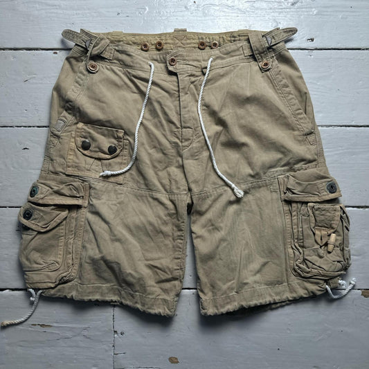 Polo Ralph Lauren Khaki Sand Cargo Combat Shorts