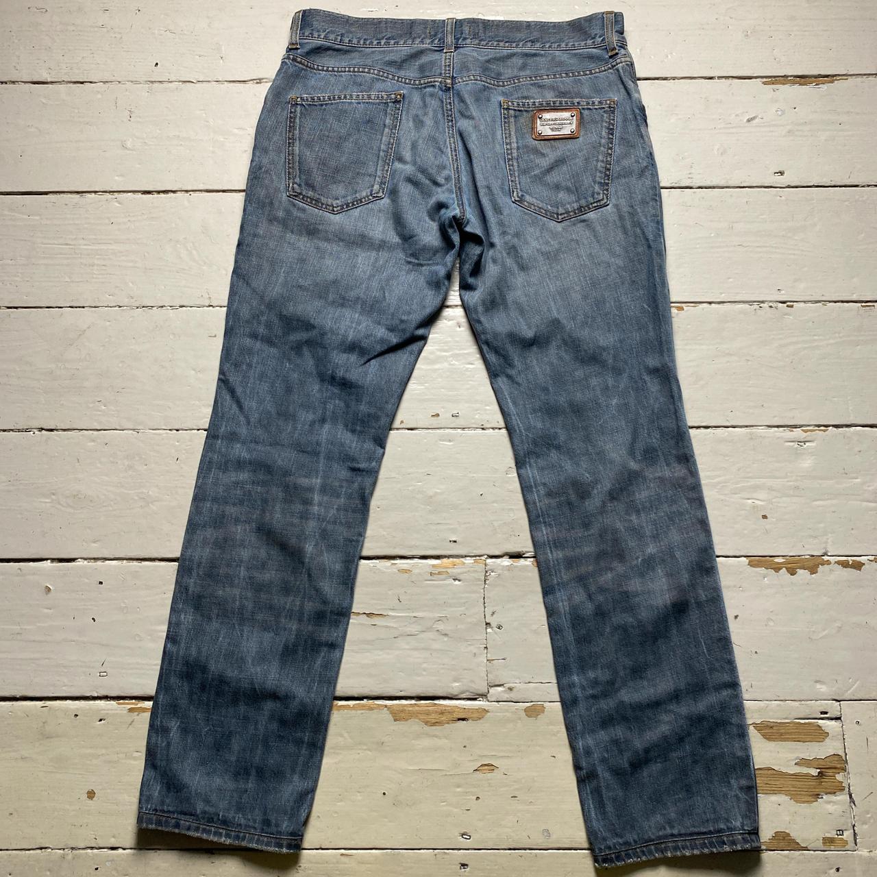 Dolce and Gabbana Vintage Plaque Jeans