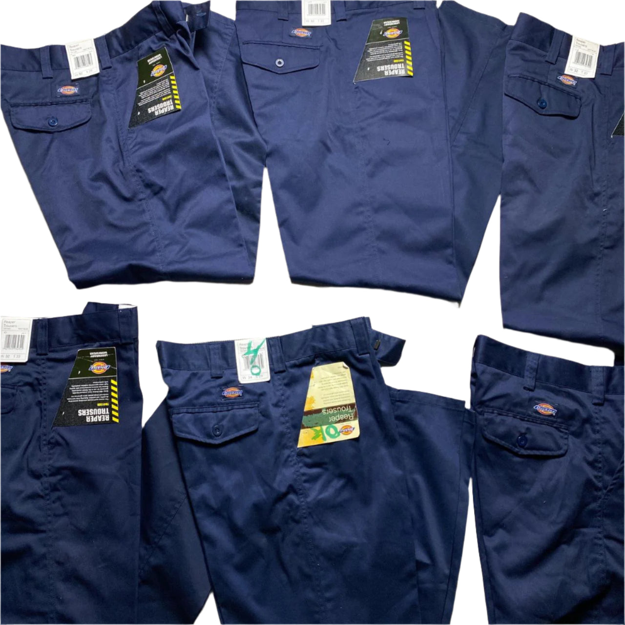 Dickies Navy Reaper Trousers (32W/34W)