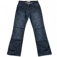 Levis 509 02 Comfort Flared Vintage Streak Wash Jeans (34W)