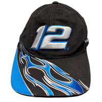 NASCAR Penske Racing Newman Number 12 Black and Blue Cap