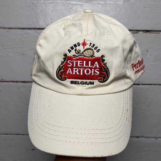 Stella Artois Perfect Serve Tennis Cream Cap