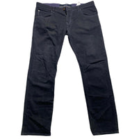 Armani Black Comfort Fit Baggy Jeans (38W)