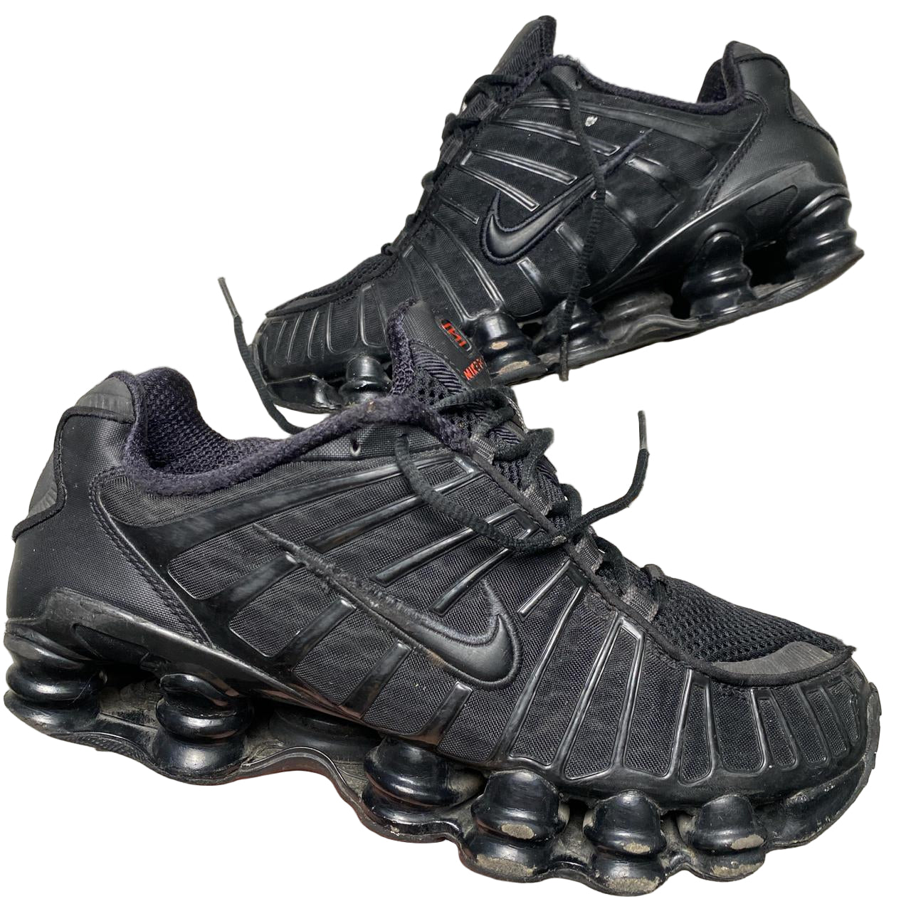 Nike Shox TL Black and Red (UK 6.5)
