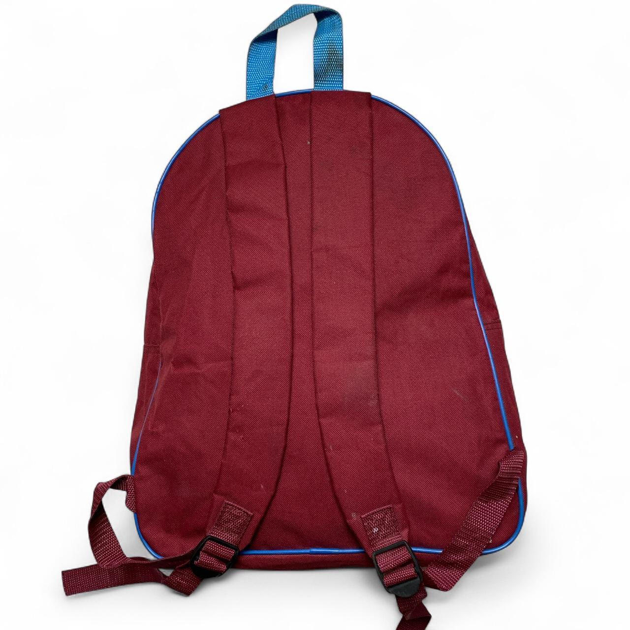 West Ham United Burgundy and Light Blue Backpack Rucksack Bag