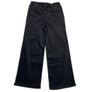 Good American Baggy Flared Black Jeans (12)