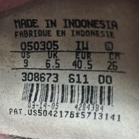 Nike Air Rift Pink White and Black Tweed Vintage 2005 Tabi Split Toe Shoes (UK 6.5)