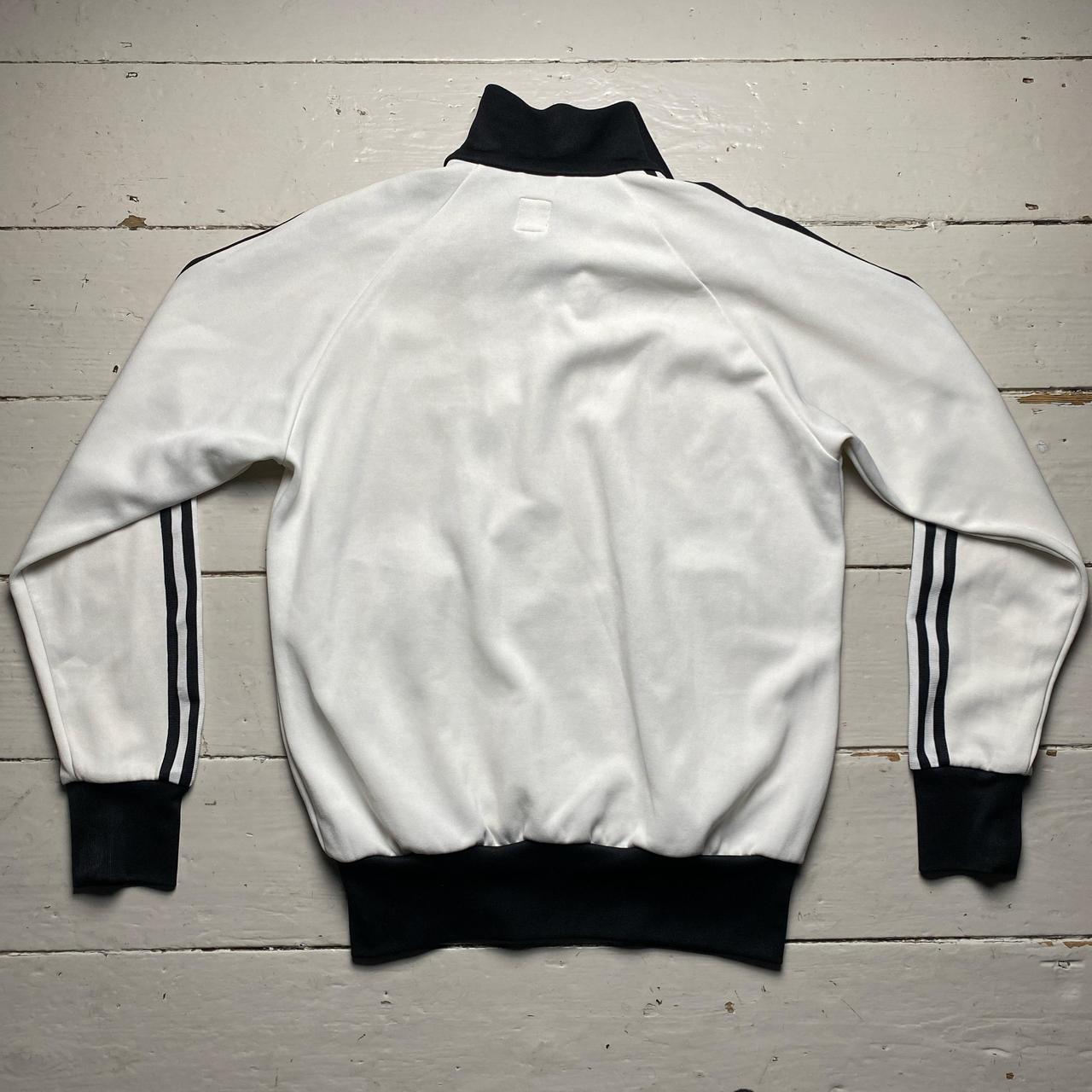 Adidas Originals White and Black Tracksuit Jacket