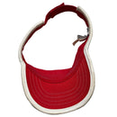 Dolce & Gabbana Vintage Red and White Visor Cap