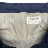 Lacoste Novak Djokovic Navy Green Croc Shell Trackpant Bottoms (XS)