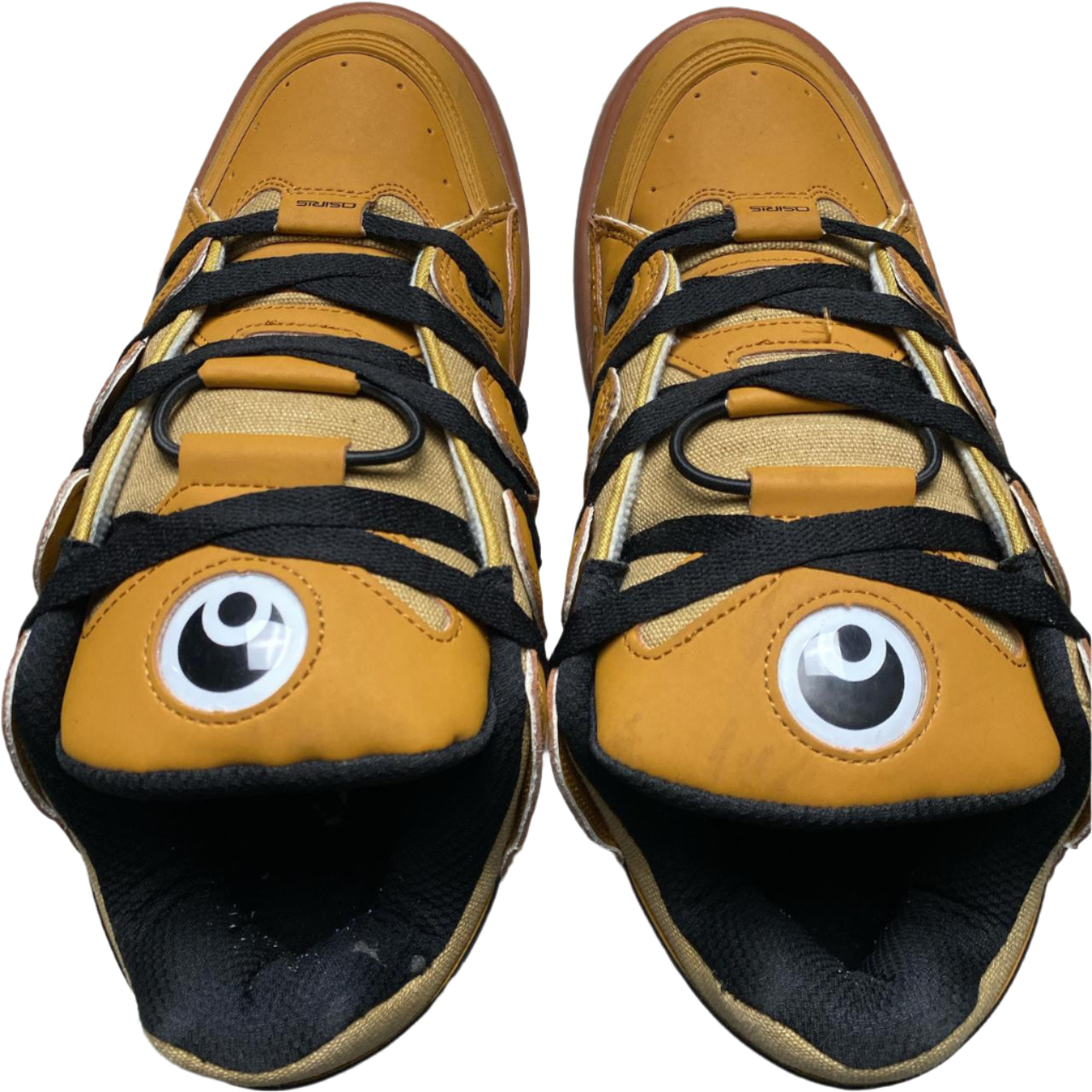 Osiris D3 OG Beige Tan Sand Brown Chunky Skateboard Trainers (UK 9)