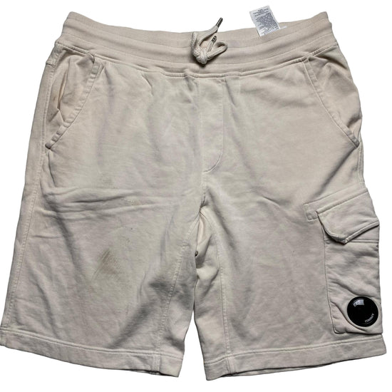 CP Company Cream White Shorts (34W)
