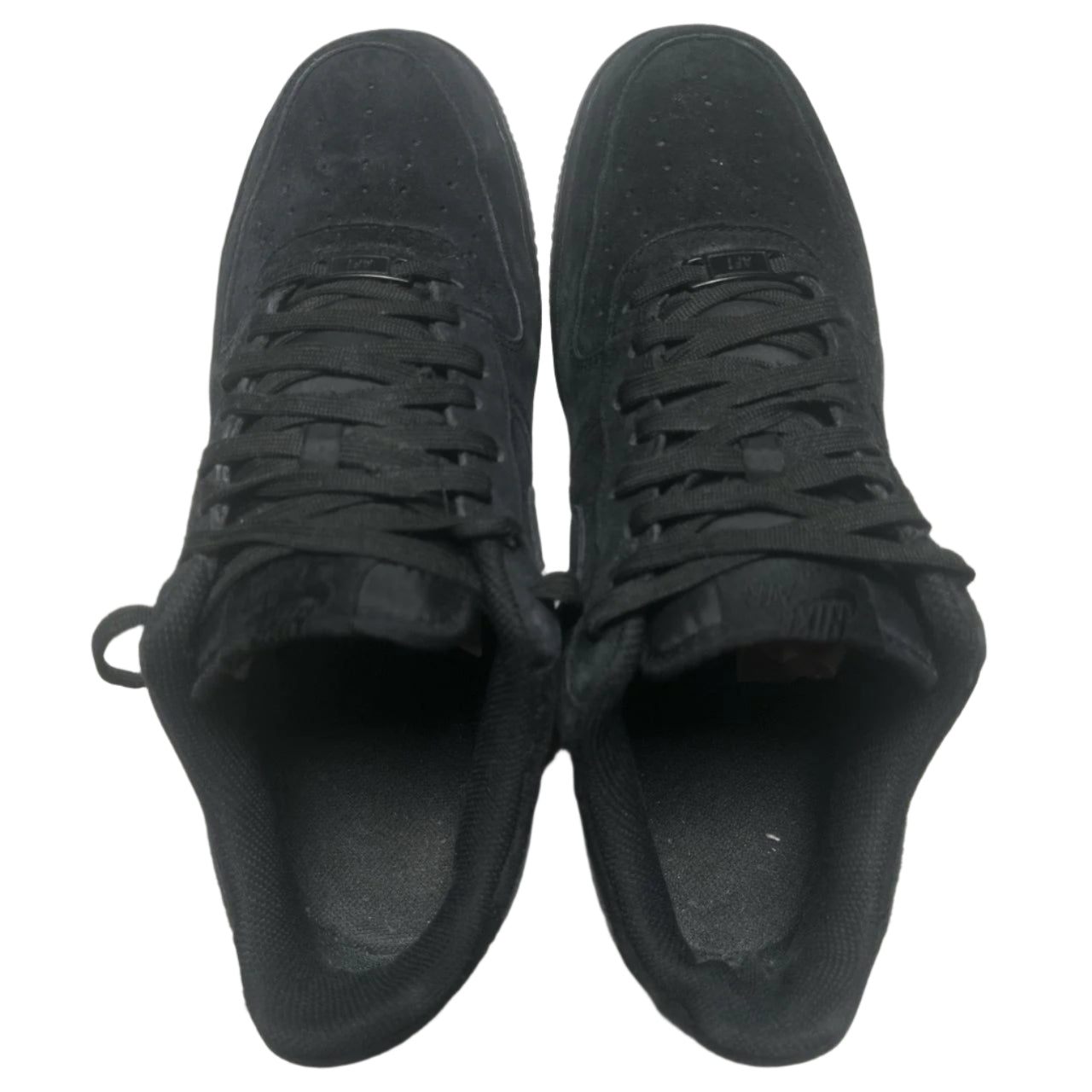 Nike Air Force 1 Black Suede (UK 9)