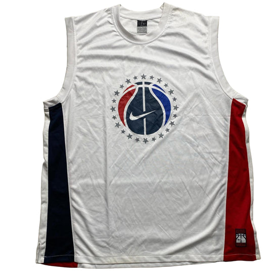 Nike Basketball Vintage y2k USA Vest Jersey (XL)