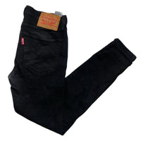 Levis 519 Hi Ball Black Slim Jeans (32W)