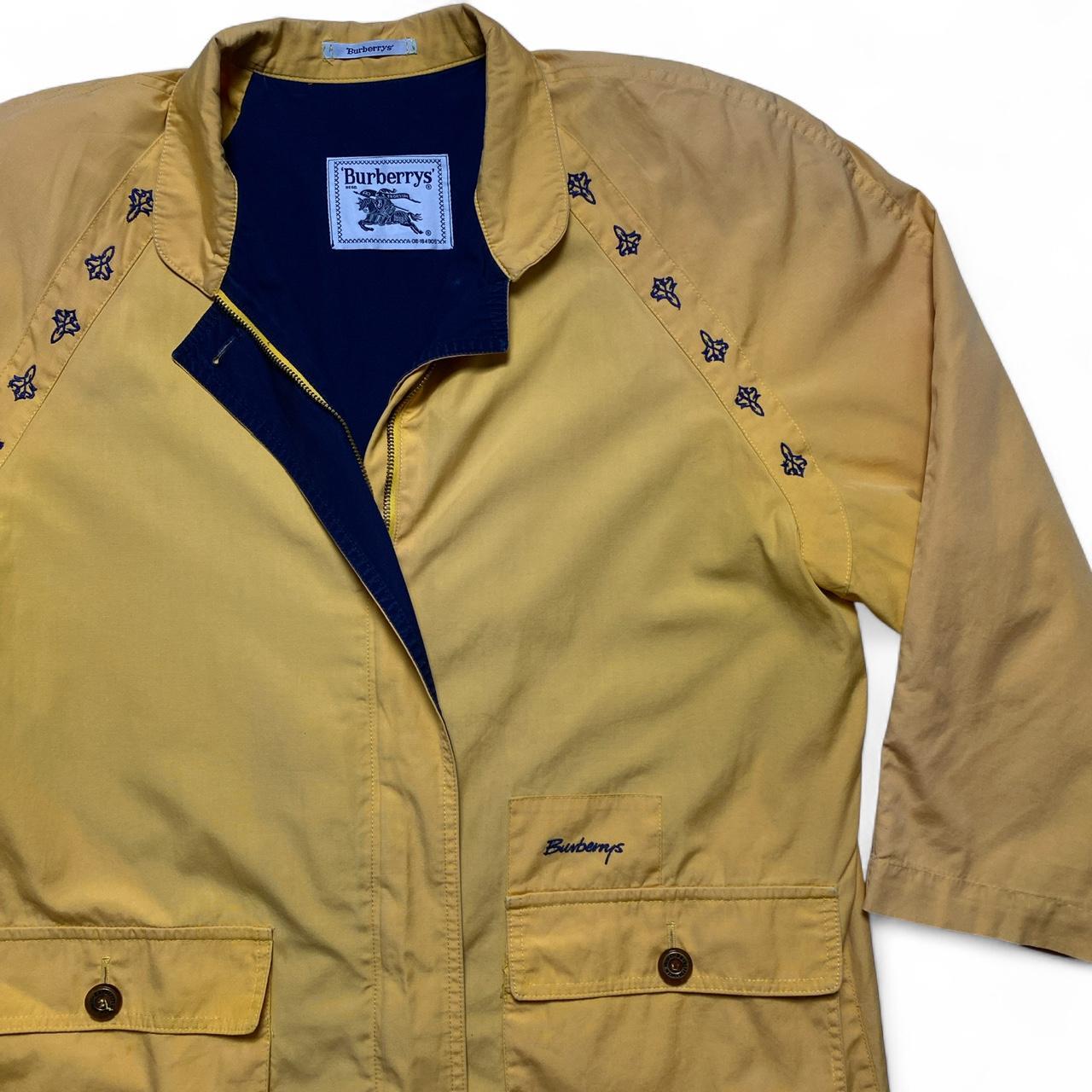 Burberrys Burrberry Leisure Vintage 90’s Lightweight Yellow Jacket (L)