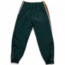 FUBU Green Orange and White Shell Trackpant Bottoms (L)