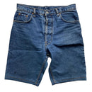 Levis 501 Vintage Made in USA Navy Jort Jean Shorts (30W)