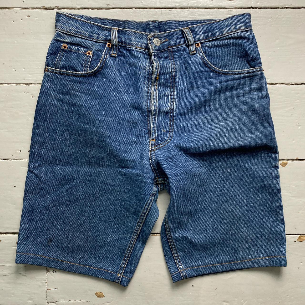 Levis 501 Vintage Made in USA Navy Jort Jean Shorts