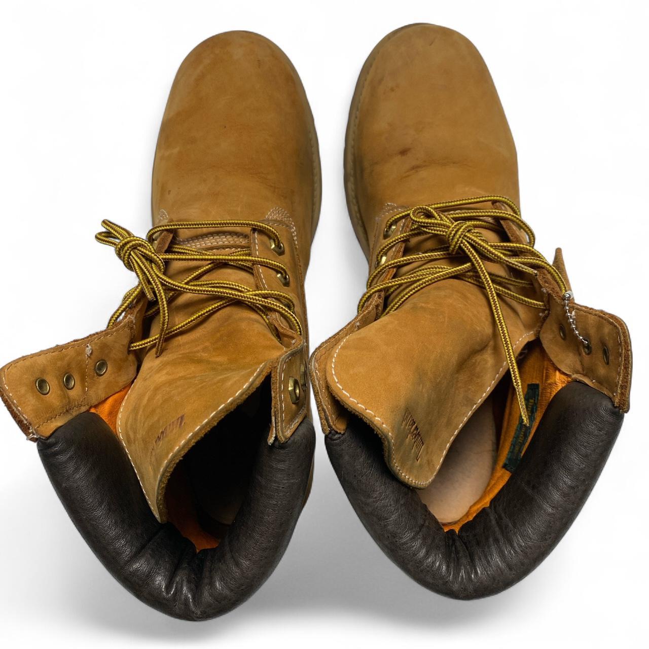 Timberland Nubuck High Wheat Brown Classic Boots (UK 11)