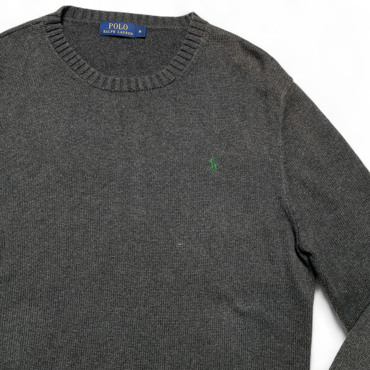 Polo Ralph Lauren Grey and Green Pony Jumper