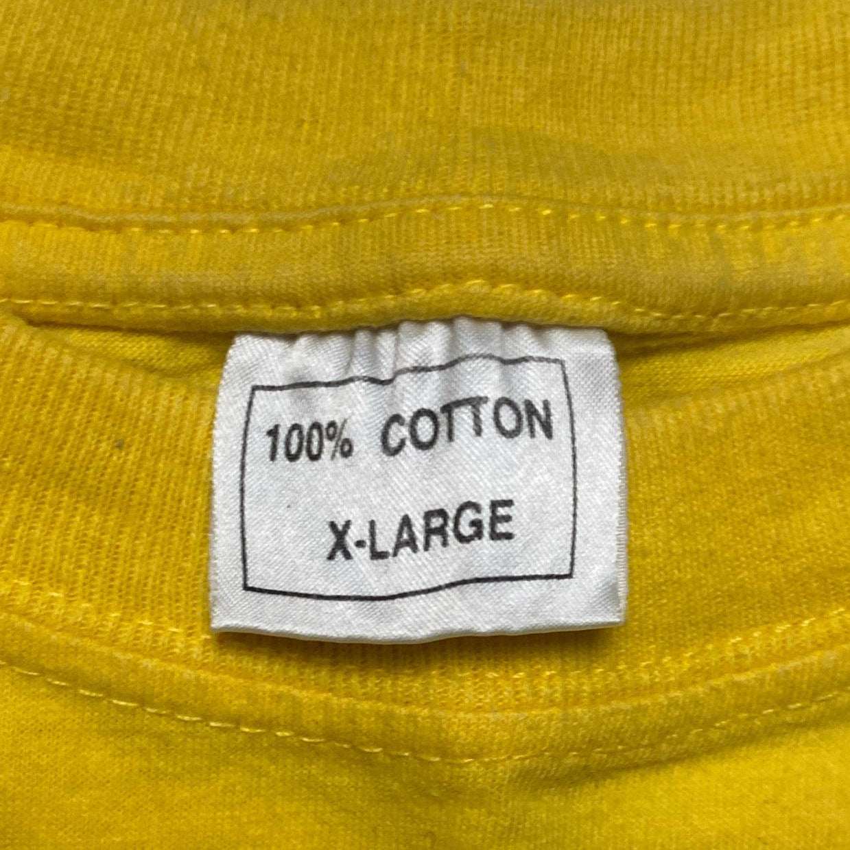 Jamaica World Cup 1998 Vintage T Shirt Yellow (XL)