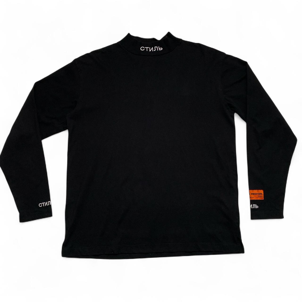 Heron Preston Long Sleeve Turtle Neck Long Sleeve T Shirt