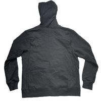 Nike Swoosh Black and White Hoodie (XL)