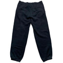 Nike Black and White Club Spellout Joggers (M)