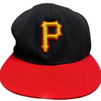 Pirates Black Yellow and Red Snapback Cap