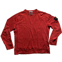 Stone Island Red Jumper Vintage 2009 (XL)